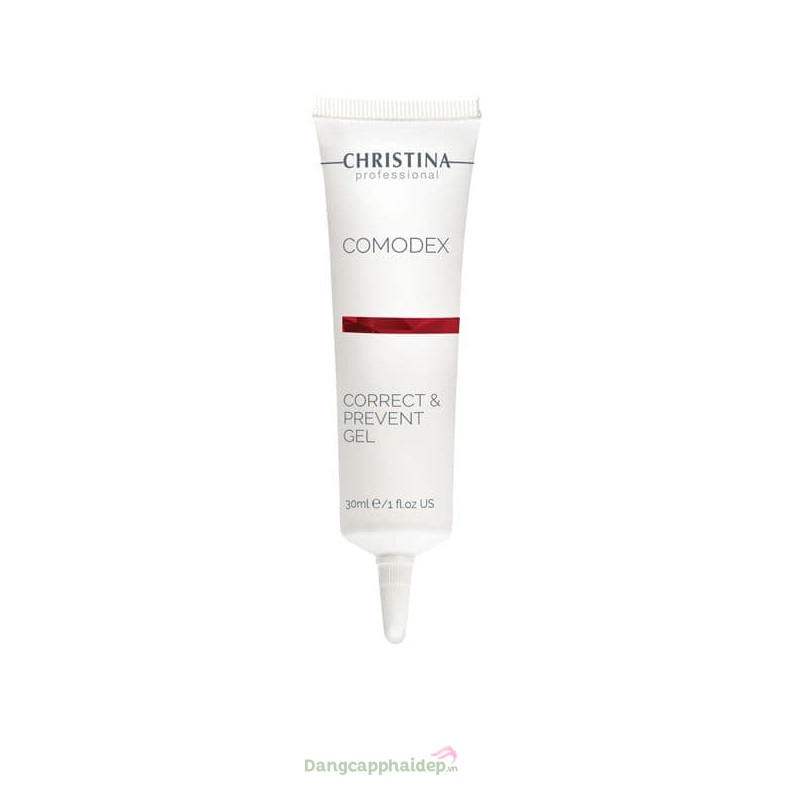 Gel trị mụn diệt khuẩn tái tạo da Christina Comodex Correct & Prevent Gel 30ml