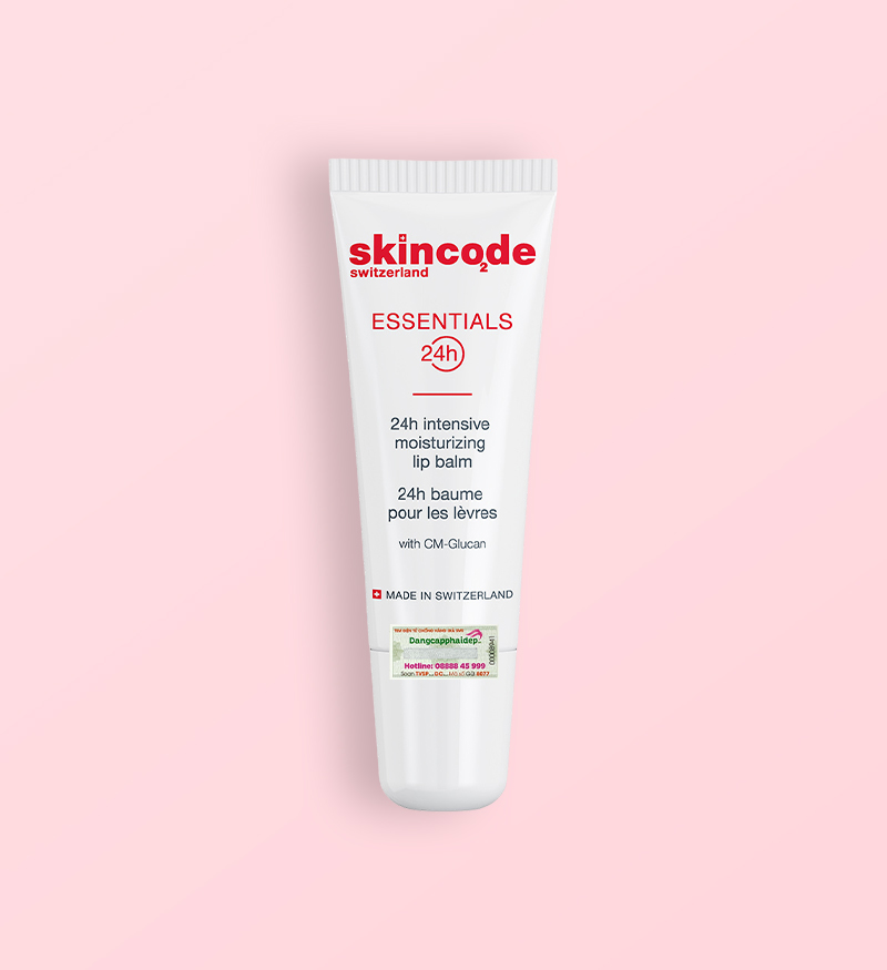 Son Dưỡng Skincode 24h Intensive Moisturizing Lip Balm Phục Hồi Môi Sau Phun Xăm Thẩm Mỹ Chuẩn Thụy Sĩ 10ml – MS 1035