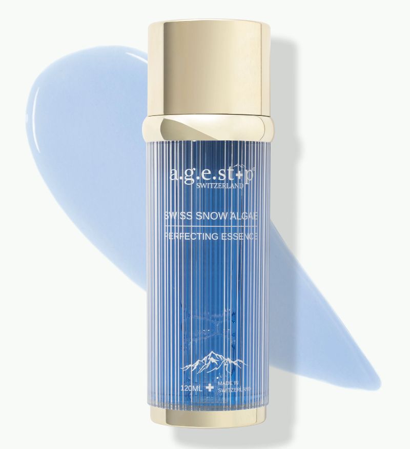 Nước cân bằng tảo tuyết dưỡng ẩm & tái sinh làn da Agestop Swiss Snow Algae Essence lọ 120ml - MS AT03