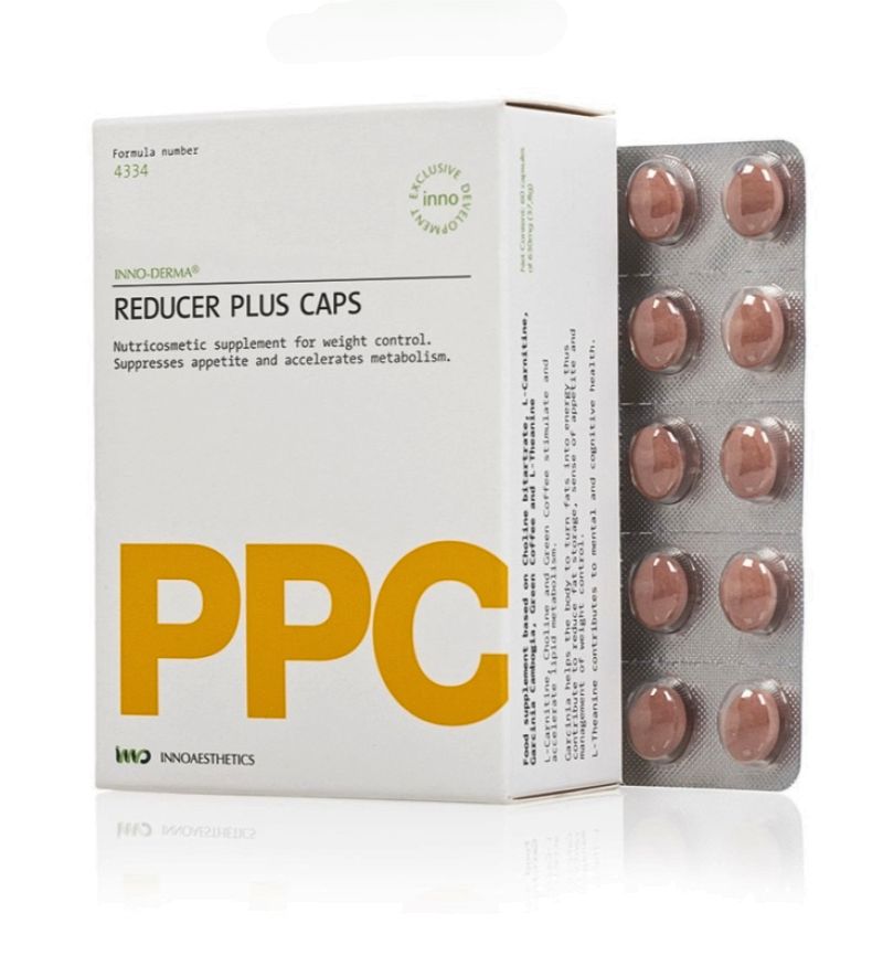 Viên uống Innoaesthetics Reducer Plus Caps giảm cân, đào thải mỡ thừa