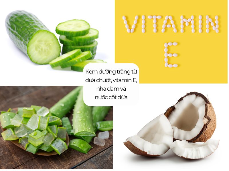 cách làm trắng da bằng dưa leo