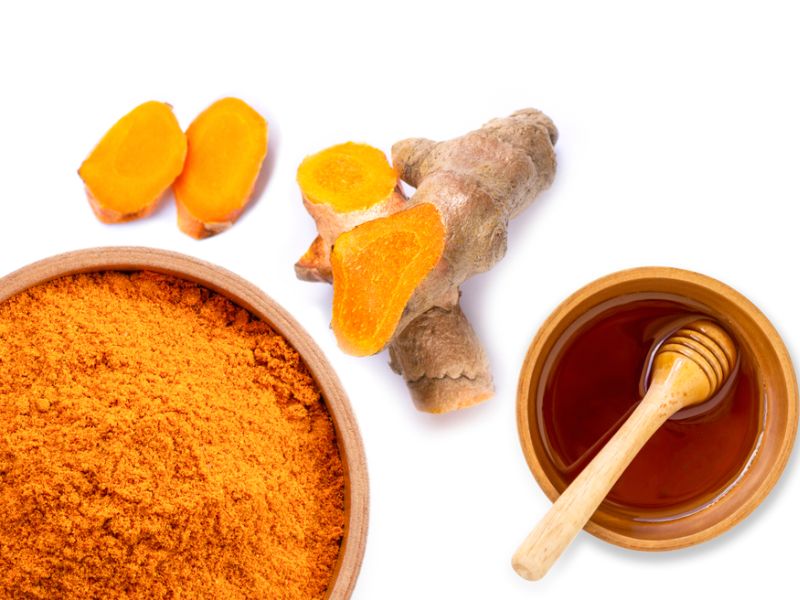 Mặt nạ nghệ - mật ong cho làn da trắng sáng