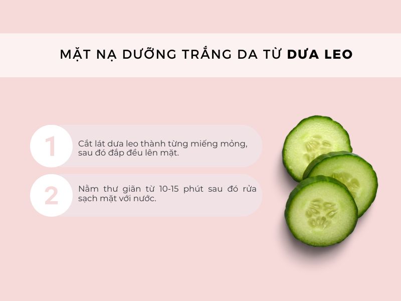 cách làm da trắng hồng tự nhiên