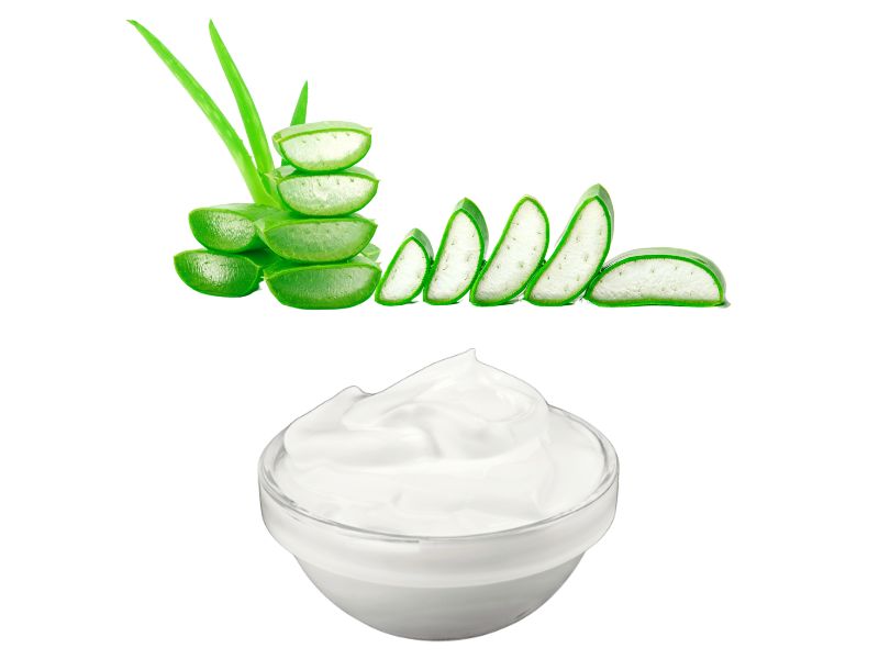 Cách làm trắng da mặt bằng nha đam và sữa chua
