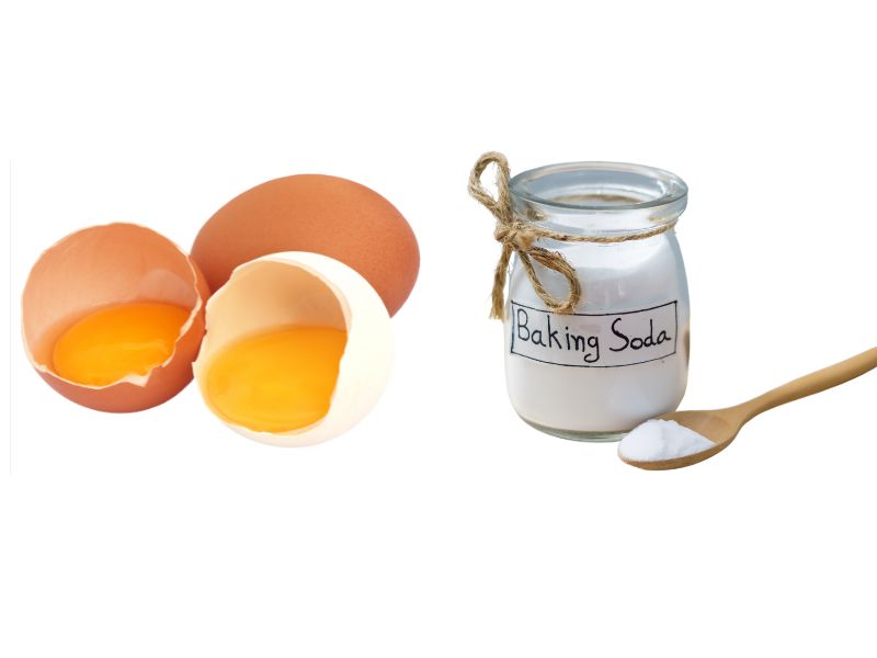 Mặt nạ trắng da từ trứng gà và baking soda