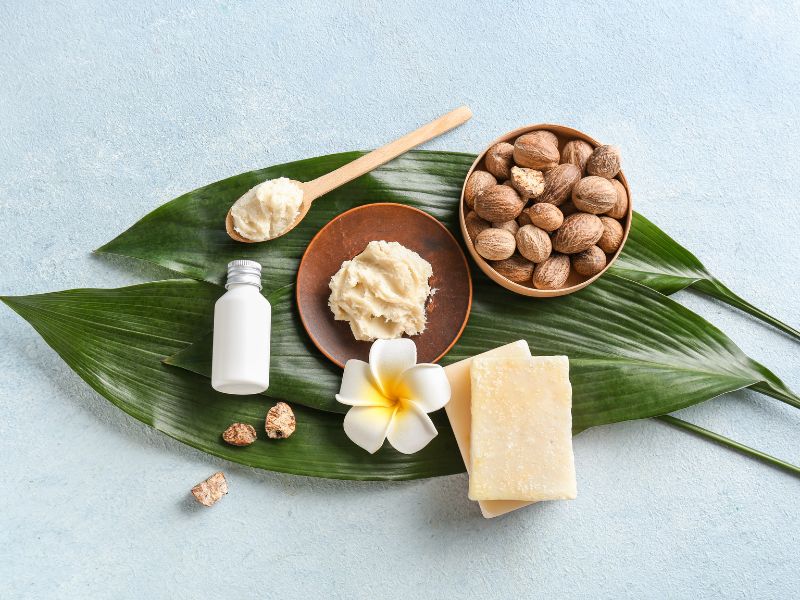 cách làm trắng da bằng bơ hạt mỡ