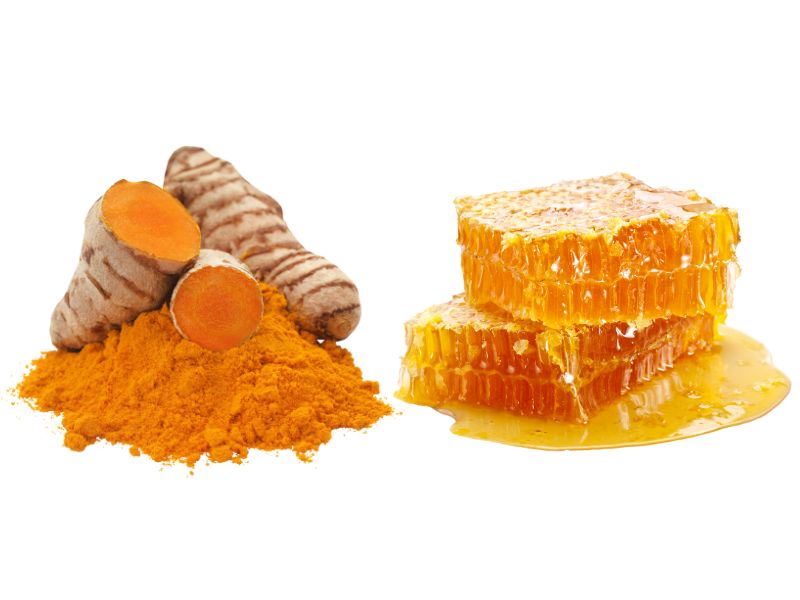 cách làm trắng da bằng bột nghệ và mật ong