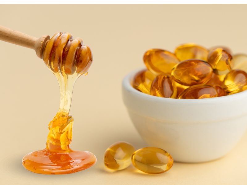 Cách làm trắng da bằng vitamin e và mật ong