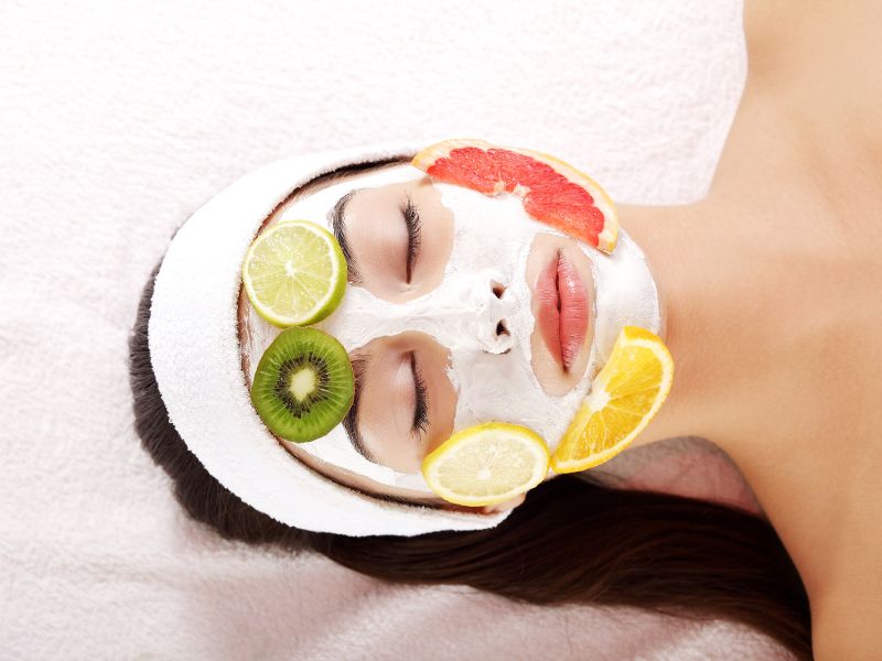 cách làm trắng da bằng trái cây