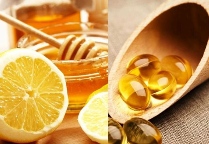 Cách làm trắng da mặt với mặt nạ vitamin E và mật ong