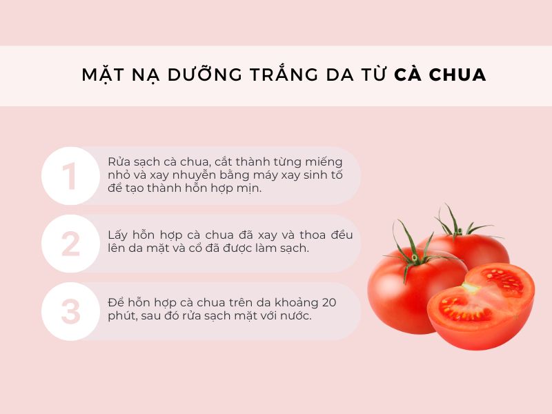 cách làm da mặt trắng hồng mịn màng