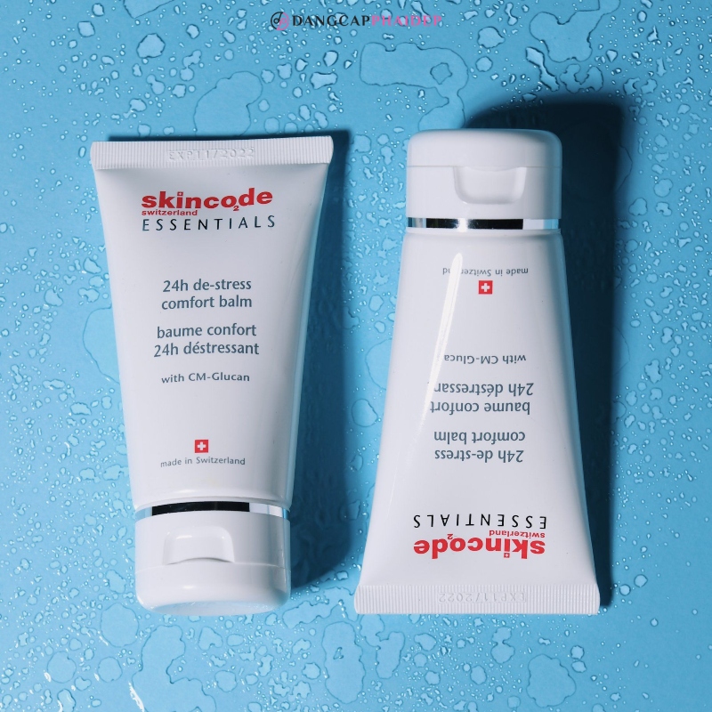 Kem phục hồi da cháy nắng Skincode Essential 24H De-Stress Comfort Balm.