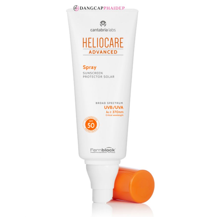 Kem chống nắng dạng xịt Heliocare Spray SPF 50.