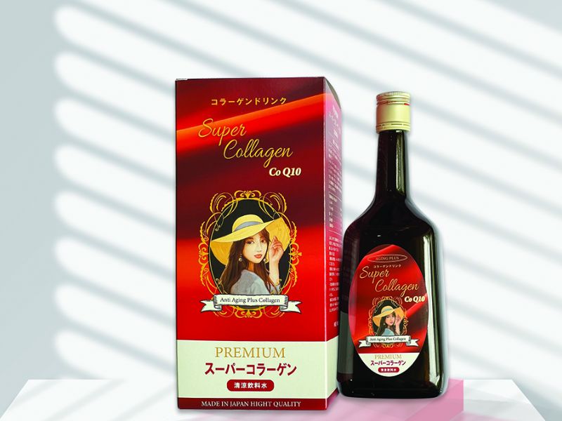 Nước uống collagen chống lão hóa Super Collagen CoQ10 Nhật Bản
