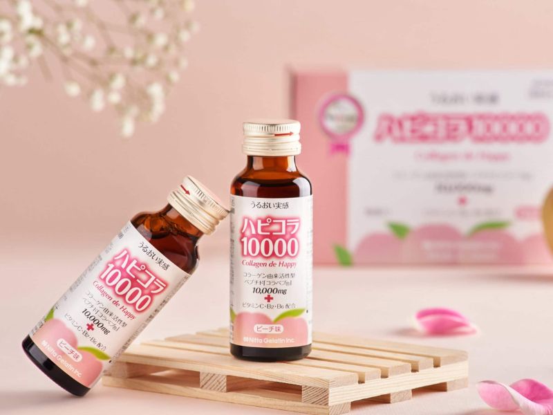 Nước uống Collagen de Happy 10000mg - Collagen chống lão hóa hiệu quả
