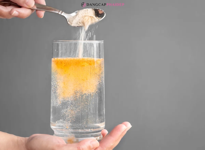 Collagen làm trắng da có được không?