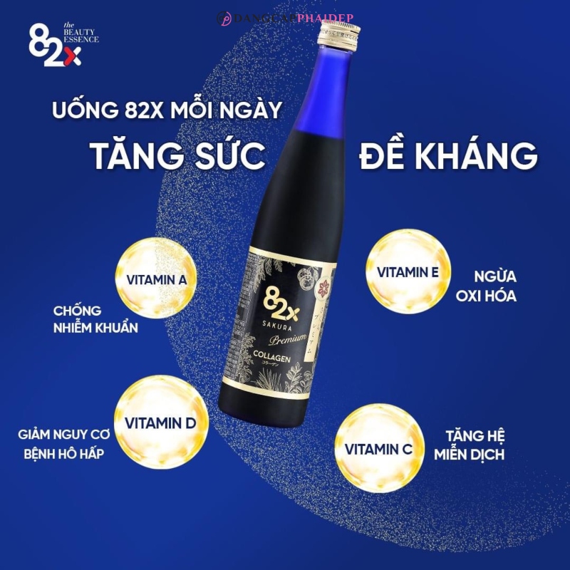 Sản phẩm được điều chế từ 120.000mg Collagen Peptide.