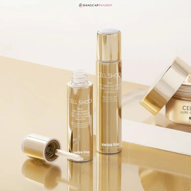 Swissline Cell Shock Anti-Wrinkle Serum Triple-Collagen Complex.