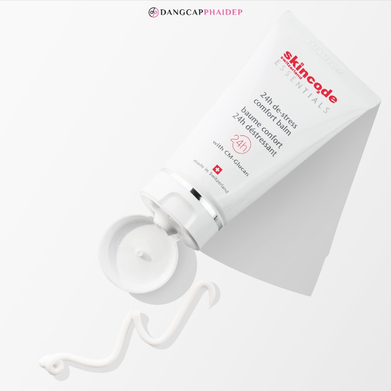 Skincode Essential 24H De-Stress Comfort Balm phục hồi da nhanh chóng.