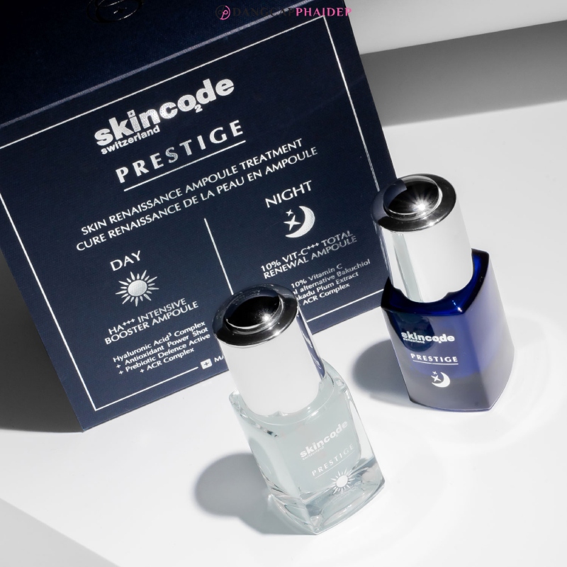 Skincode Prestige Skin Renaissance Ampoule Treatment.