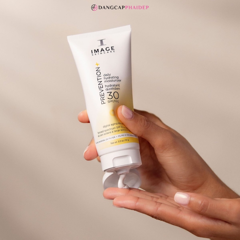 Image SPF 30 Prevention bảo vệ da tối ưu với cơ chế vật lý.