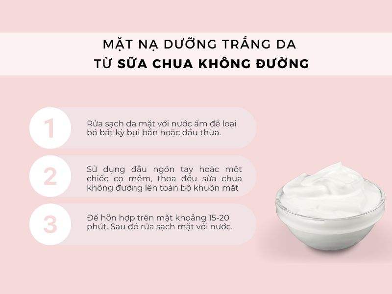 những cách làm da trắng hồng