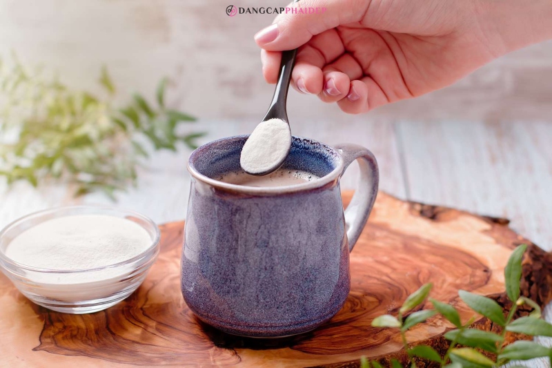 Sử dụng collagen kiên trì và đều đặn.