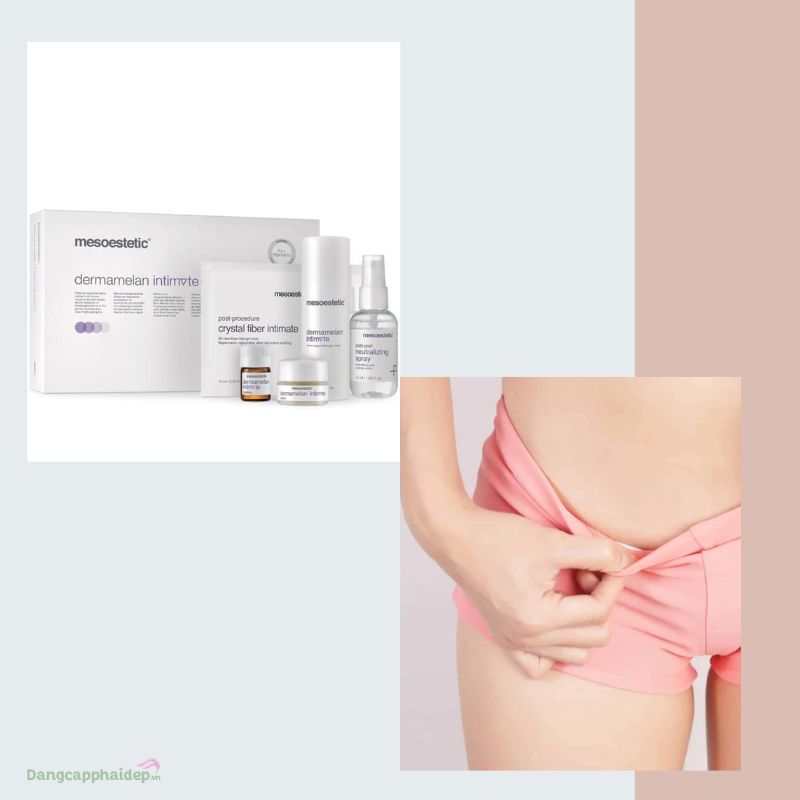 Mesoestetic Dermamelan Intimate Depigmentation Method hiệu quả nhanh chóng.