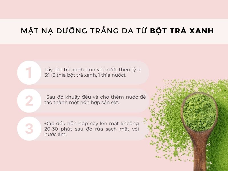 cách làm da trắng hồng tại nhà