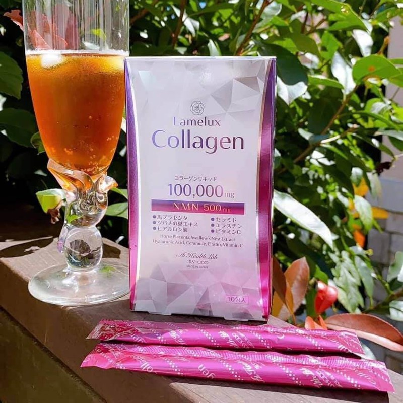 Sản phẩm chứa hàm lượng cao collagen và NMN.