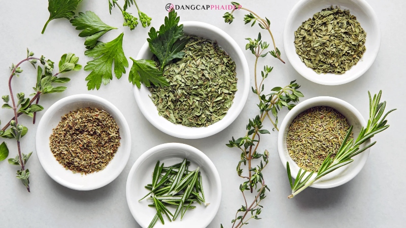Các loại thảo mộc có khả năng kích thích sản sinh collagen.