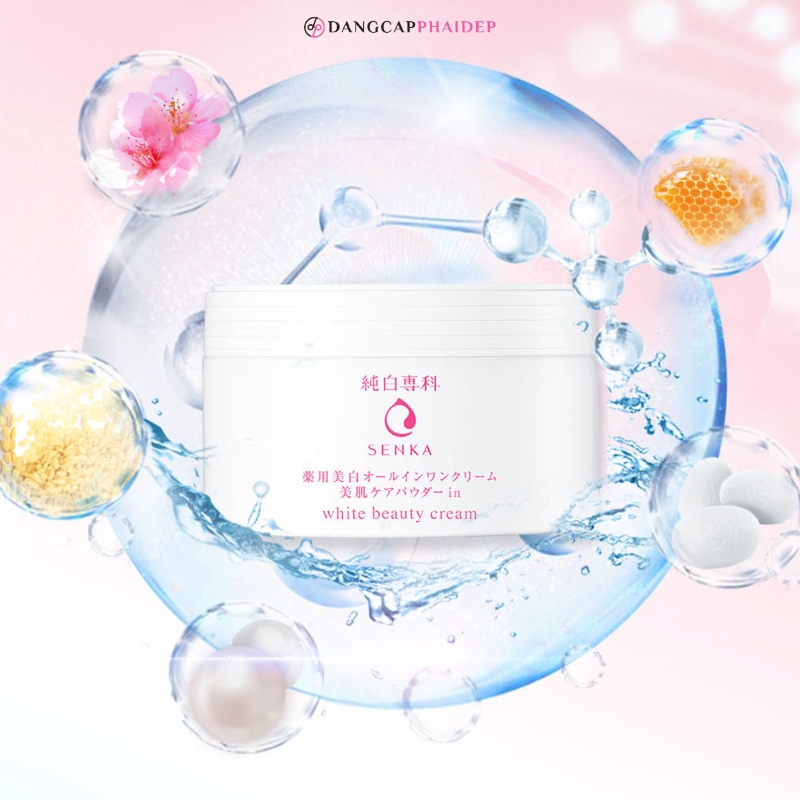 Senka White Beauty All In One chứa Tranexamic Acid.