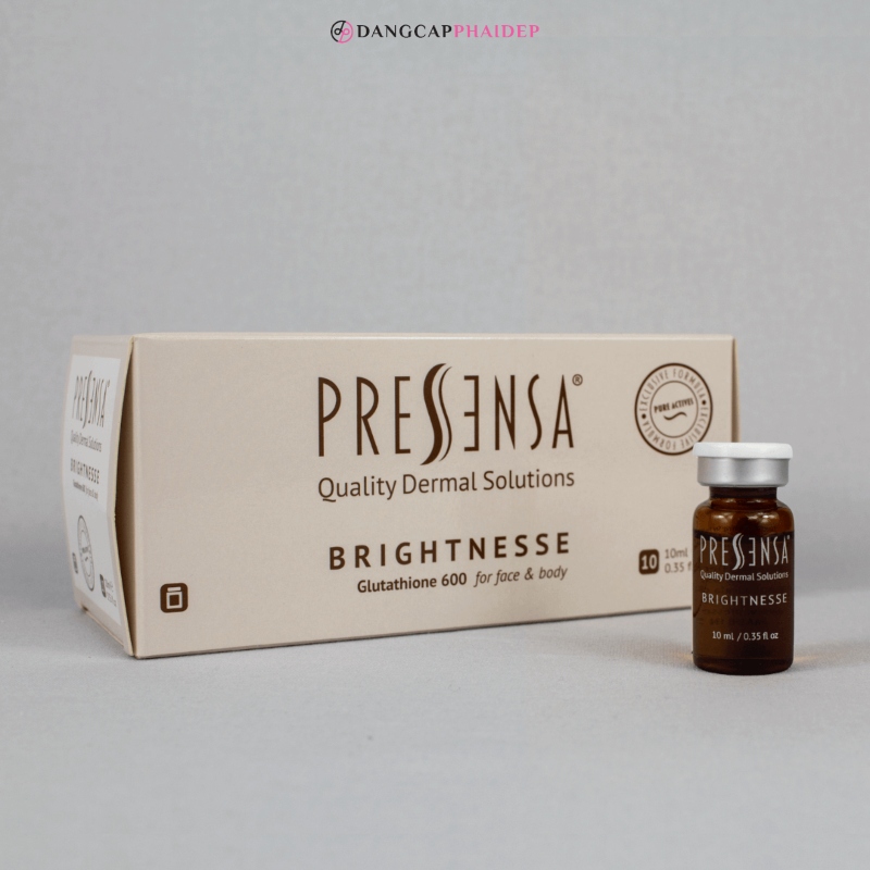 Hoạt chất Pressensa Brightnesse (Glutathione 600).