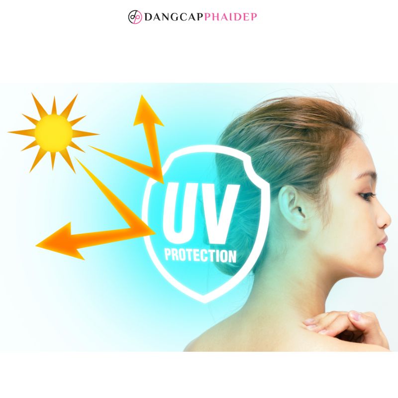 Làn da được bảo vệ khỏi tia cực tím nhờ viên uống chống nắng chất lượng.