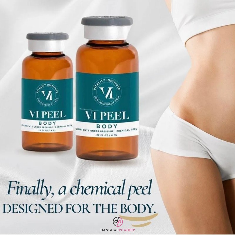 VI Peel Body là sự pha trộn độc đáo của các acid như AHA và TCAs. 