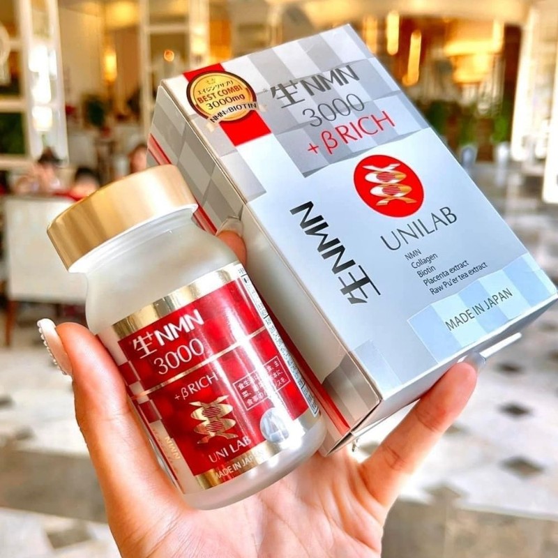 Viên uống NMN 3000 được điều chế trên công nghệ nano hiện đại.