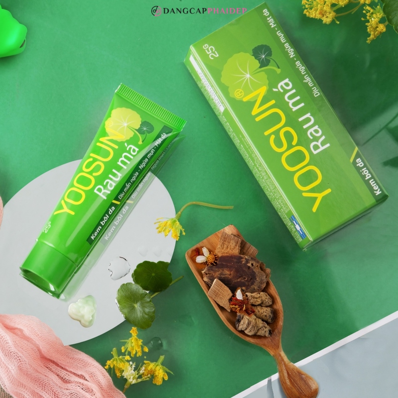 Yoosun rau má trị mụn rất tốt.
